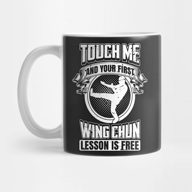 Touch Me and Your First Wing Chun Lesson Is Free by teevisionshop